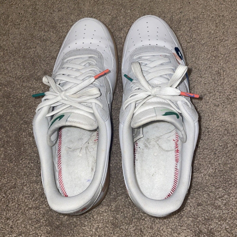 Mayumi Yamase x Nike Air Force 1 Flyleather Earth Day 2021 DB3598-100 Size 10.5 - Picture 6 of 9